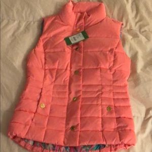 Pink Lilly Pulitzer vest